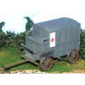 1:87 Scale - World War 1 Medical Horse Drawn Wagon Kit