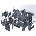 1:560 Scale - Reims Cathedral Kitset