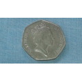 British Coin - 50 Pence 1997