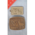 Iscor / Sishen - Metal Belt Buckle + Badge