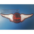 Vespa Badge Patch - Vespa Wings - Large - For back of Jacket