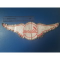 Vespa Badge Patch - Vespa Wings - Large - For back of Jacket