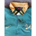 Old Nike Springbok Rugby Jersey - Large