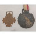 2 x Medal Lot Coronation King Edward VII