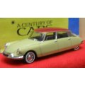 SOLIDO 1956 CITROEN DS19   - " A CENTURY OF CARS SERIES "  MINT BOXED                   .