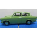 STUNNING VANGUARDS VA1001 FORD ANGLIA   [ PALE GREEN  VERSION ] ABSOLUTELY  MINT - BOXED