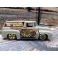 STUNNING   HOT WHEELS 1956 FORD F-100 MAQUINA DE AMOR  , NEAR MINT , MADE IN 2005