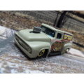 STUNNING   HOT WHEELS 1956 FORD F-100 MAQUINA DE AMOR  , NEAR MINT , MADE IN 2005