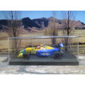 STUNNING ONYX NO 080C  -  BENETTON  B190 ` NELSON PIQUET   ` -  MINT -  BOXED WITH DISPLAY CASE