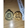 Old SA Railway Police Badge Combo (2x Items)