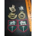 Mixed Lot Rhodesian Badges