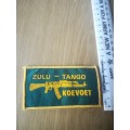 Zulu - Tango Koevoet Patch (Green)