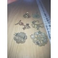 Mixed Lot Unknown Military Badges (6x Items)