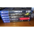5 Play station 4 games