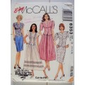 Easy McCall 6353 (size 12-16) Ladies tops and skirts -  uncut sewing pattern