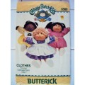 Sew some new outfits for your cabbage patch dolls, Butterick 6509, with transfers, uncut