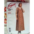 VINTAGE EASY Stitch n Save McCalls 8322 Suitable for maternity in cool cotton fabric Size8-14  UNCUT