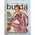 Vintage BURDA November 1969 with pattern inserts  Bottom spine has wear