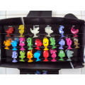 Complete Collection of Stikeez Creatures of the Deep in submarine - Corner of submarine has fold lin
