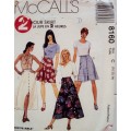 2 Hour Skirt variation McCall's 8160 Size: 10, 12, 14 ***Complete & checked 90's vintage