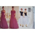 Fitted lined boned jacket  dress Butterick 4338 Size 14-16-18 **COMPLETE/checked 90's Vintage sewi