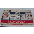 Vintage MONOPOLY South African streets Metrotoy 90's Vintage Ages 8-Adult (box wear/taped)