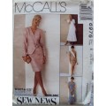 Unlined wrap jacket & skirt 2 lengths McCall's 6976 Size 14-18  ***Complete & checked
