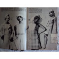 MARION No.262 Jan 1970 mag, Fabulous 70's sewing patterns (Holland/Dutch) 45pgs  + pattern insert