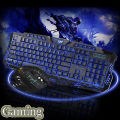V-100  Backlight gaming keyboard mouse combo