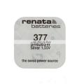 Renata 377 SR626SW Silver 1.55V Battery *** Swiss Made Battery ***