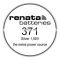 Renata 371 SR920SW Silver 1.55V *** Swiss Made Battery ***