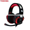 Toshiba gaming headset with virtual 7.1 surround sound