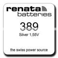 Renata 389 SR1130W Silver 1.55V