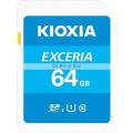 Kioxia Exceria 64GB SDXC Memory Card UHS-I U1 Class 10 100MB/s