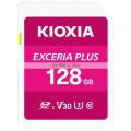 Kioxia Exceria Plus 128GB SDXC Memory Card UHS-I U3 Class 10 V30 4K