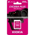 Kioxia Exceria Plus 256GB SDXC Memory Card UHS-I U3 Class 10 V30 4K