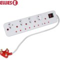 Ellies 8 Way Multiplug With Surge Protection
