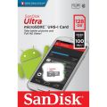Sandisk Ultra 128GB microSDXC UHS-I Card Up To 100MB/s