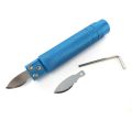 Watch case back opener knife tool