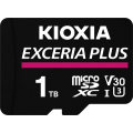 Kioxia Exceria Plus 1TB microSDXC Memory Card UHS-I U3 Class 10 V30 4K