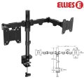 Ellies Double Arm Height Adjustable Monitor Mount 13` - 32` ***WOW***
