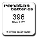 Renata 396 SR726W Silver 1.55V  Swiss Made Battery
