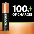 Duracell Rechargeable AAA 900mAh Batteries