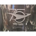 4 OLD SOUTH AFRICAN RAILWAYS 75 YEAR 1910 -1985 ANNIVERSARY BEER MUGS IN VERY GOOD CONDITION