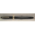 SHEAFFER 5 SNORKEL FOUNTAIN PEN 1950s F2 ETCHED ON NIB - GOOD CONDITION