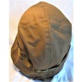 OLD SADF NUTRIA HELMET COVER SIZE MEDIUM WITH A FEW SCRATCHES ON THE TOP OTHERWISE GOOD CONDITION
