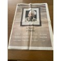 `In Memory of Mandela` newspaper supplement