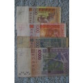 Central African Bank  : 13 500 CFA Francs : CV +- R 410