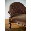 Victorian Rosewood Chaise Longue & Parlor Chair OWNER RELOCATING