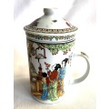 Oriental Tea Mug with Diffuser